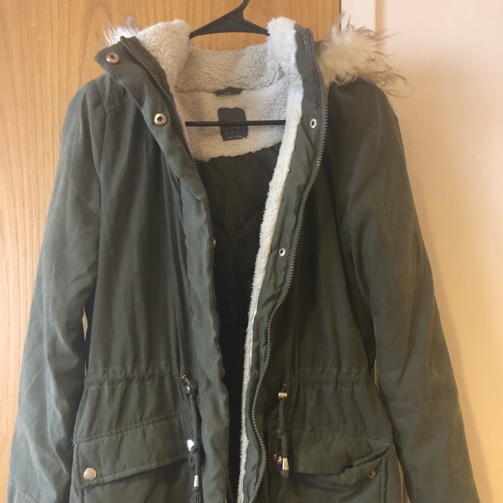 Primark military winter jacket